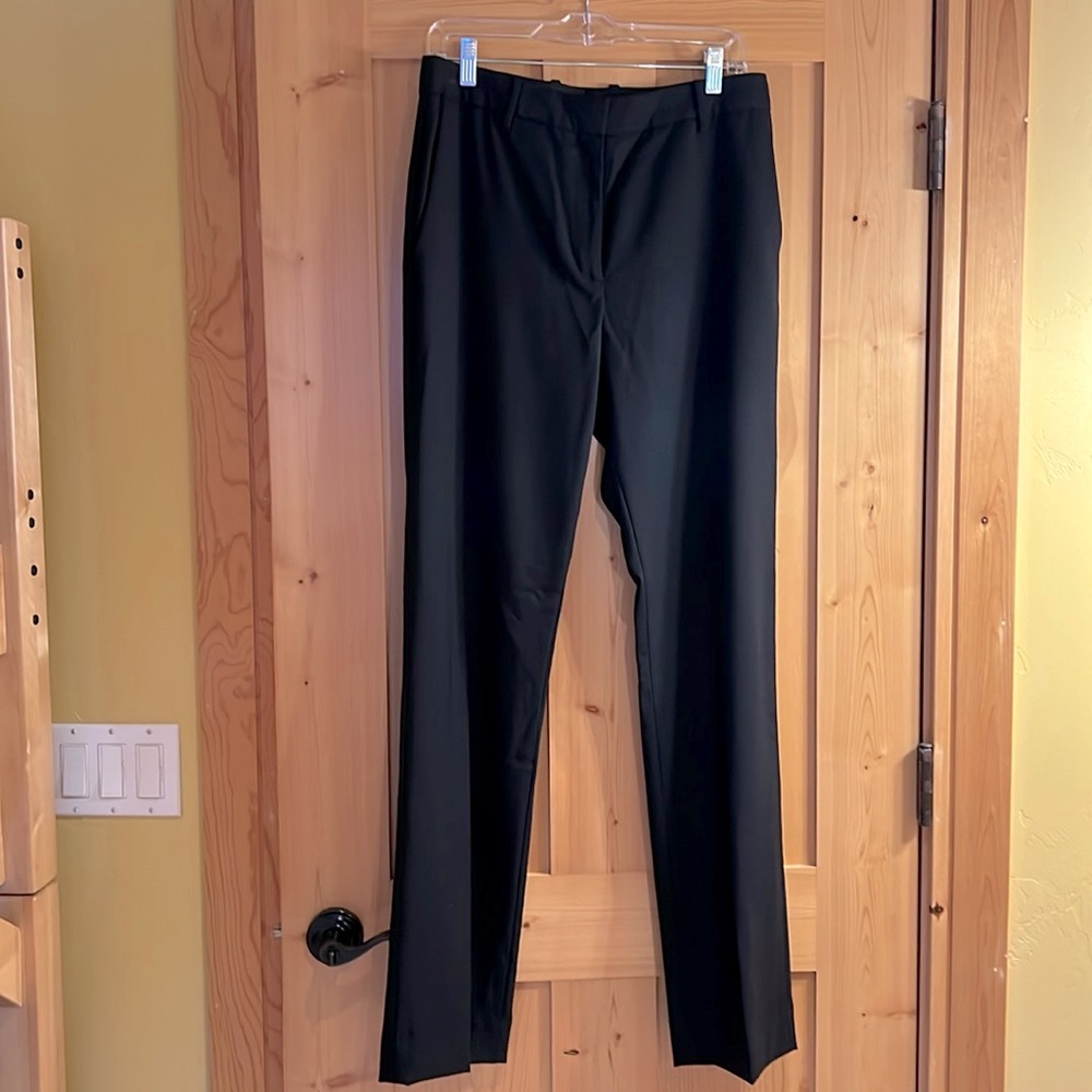 Nili Lotan Anatole Black Wool Pant NWT Size 8
